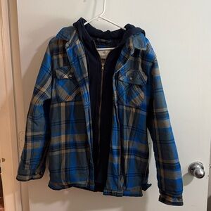 Legendary Whitetails Blue Plaid Jacket